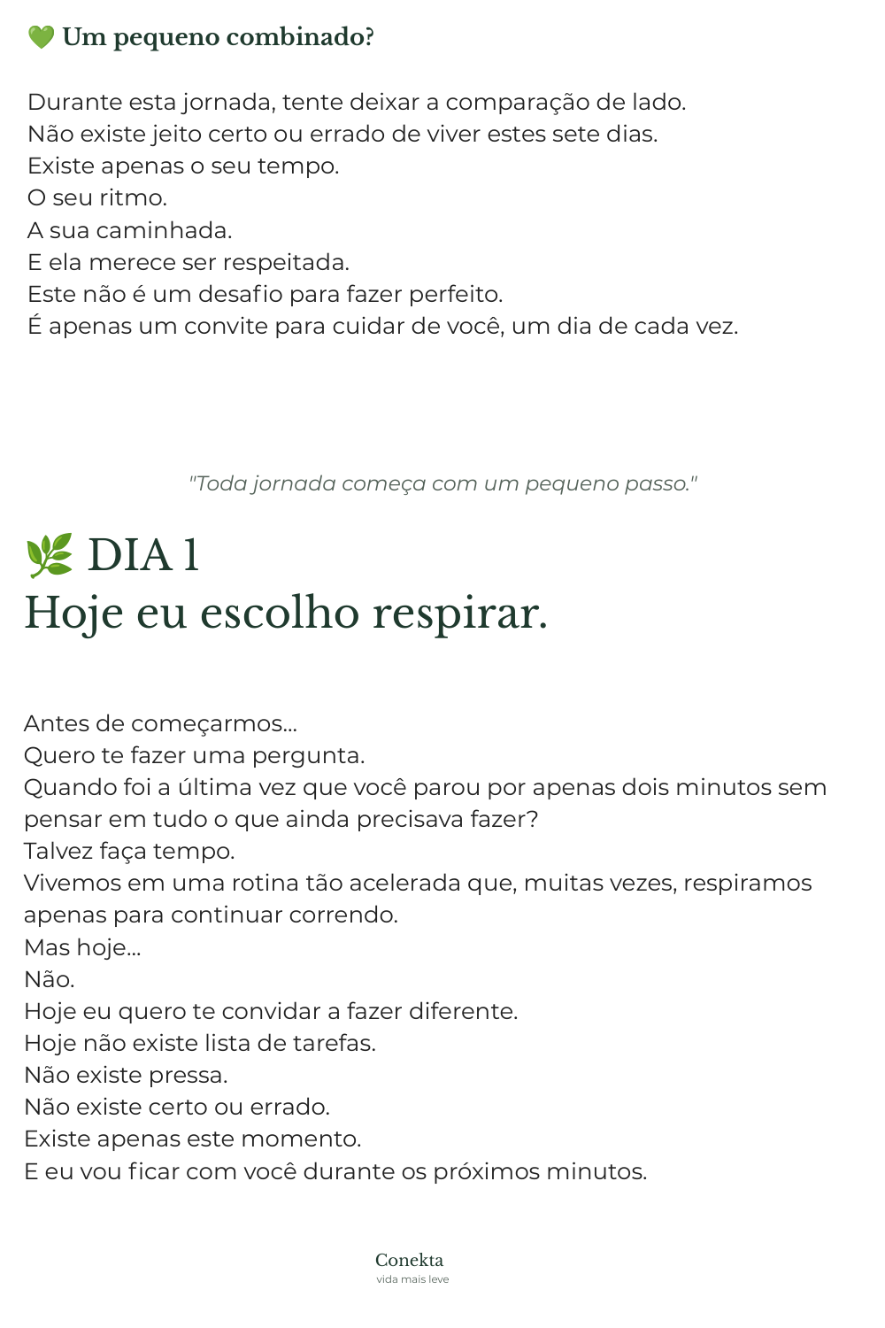 Página real: Desafio de 7 dias — primeiro dia